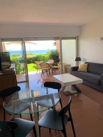 Appartement Grand Studio Route des Sanguinaires Très belle vue mer à Ajaccio  Extérieur photo